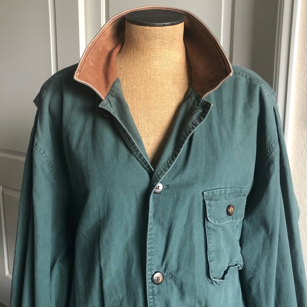 SOLD Vintage Banana Republic Field Coat L - Picture 2 of 11
